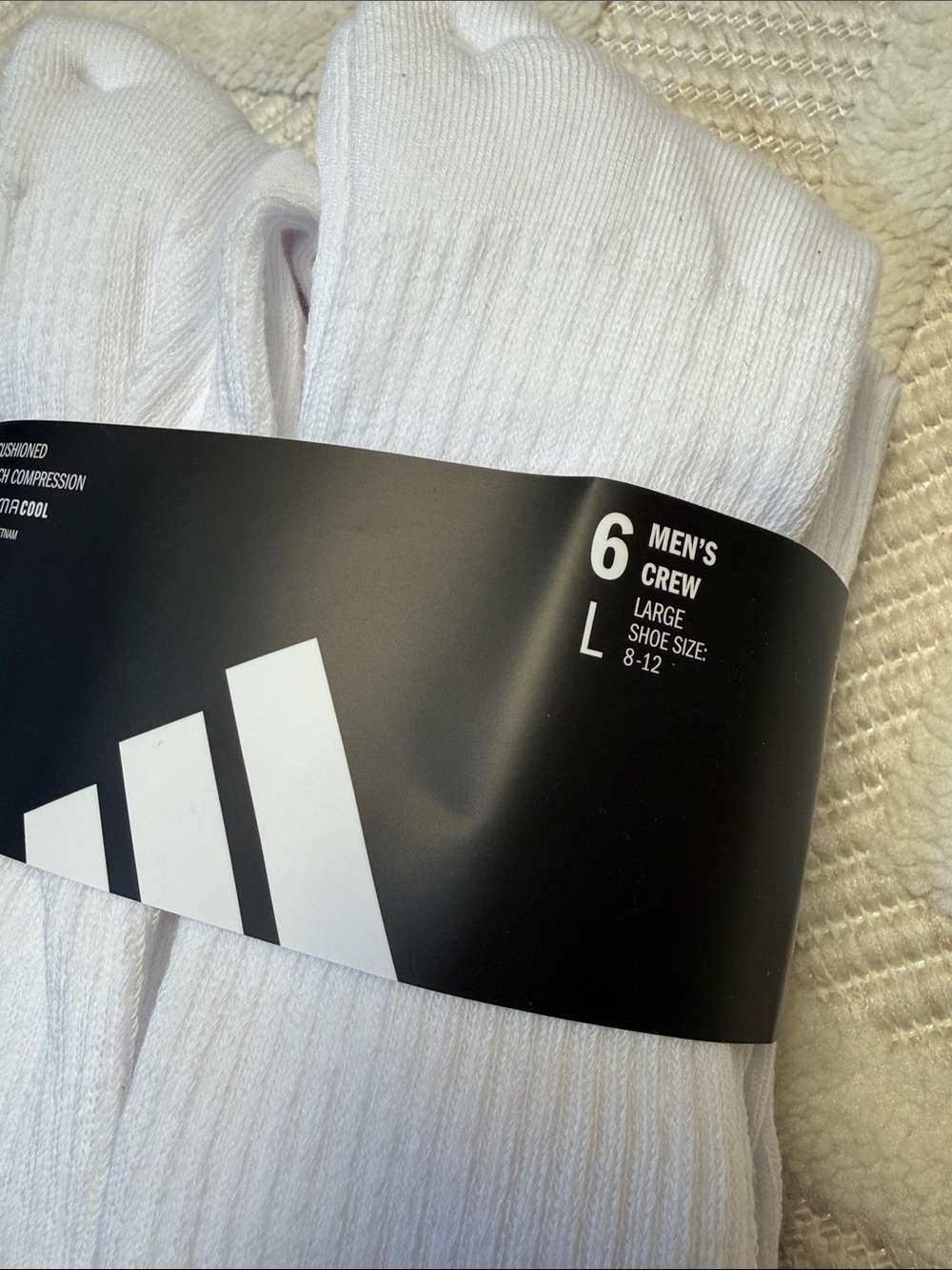 ADIDAS CREW SOCKS - Picture 2 of 3